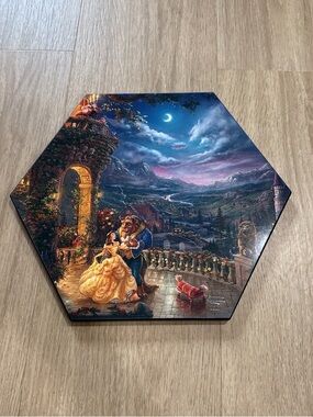 Disney Beauty and the Beast wood print